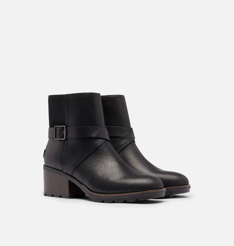 Sorel Dam Stövlar Svarta - Cate™ Buckle Mid - SUJ-258319